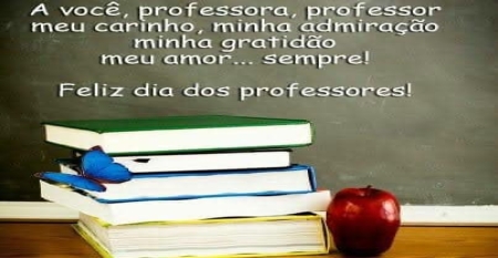 DIA DO PROFESSOR                                   DIA DO PROFESSOR